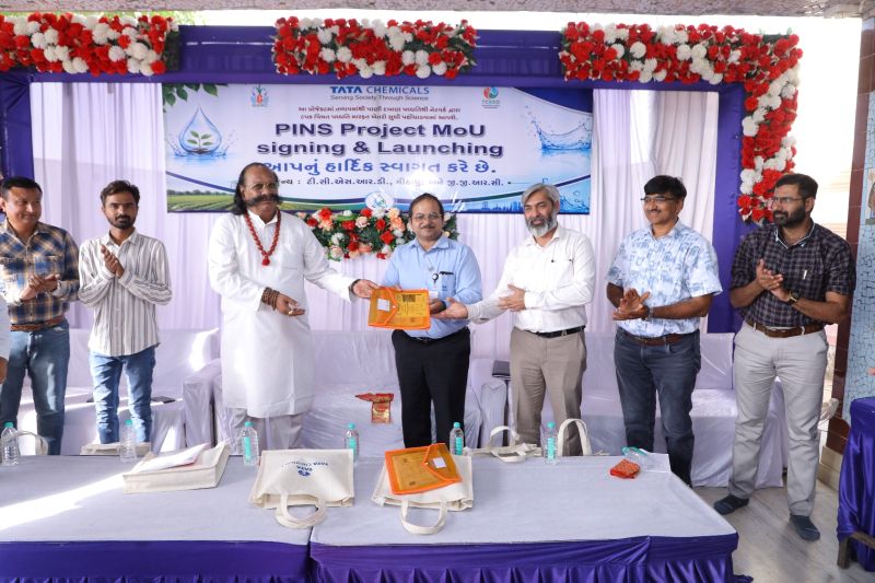GGRC and TCSRD Launch Pressurized Irrigation Project to Benefit Farmers in Gujarat’s Okhamandal
